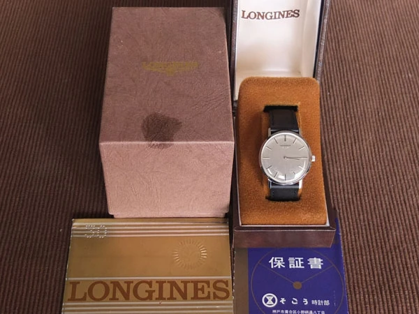 ロンジン LONGINES メンズ SSケース ロンジン製BOX 手巻き 美品