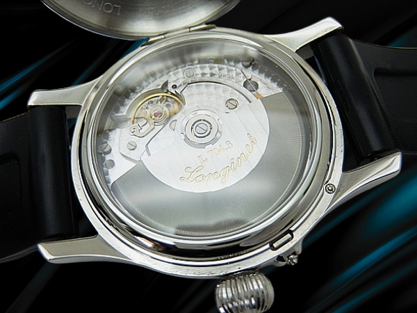 ロンジン トゥエンティーフォー アワーズ Ref.L2.751.4.53.4 Cal. L704.3 SS 47.5mm 開閉式シースルー 24Hブラックダイヤル オートマチック BOX・ギャラ付属 LONGINES Twenty-Four Hours Automatic [代行おまかせコース]