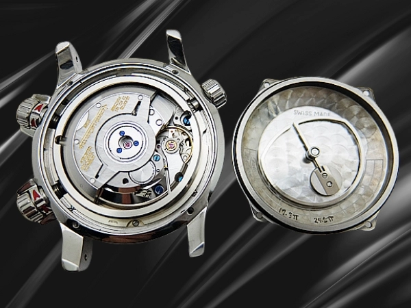 ジャガールクルト マスターコンプレッサー メモボックス Ref.146.8.97 Cal.918 SS ブラックダイヤル 社外ブレス装着 オートマチック BOX・ギャラ付属 JAEGER-LECOULTRE MASTER COMPRESSOR MEMOVOX ALARM [代行おまかせコース]