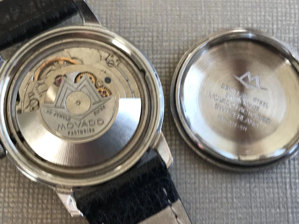 モバード テンポマチック MOVADO TEMPOMATIC 赤日付