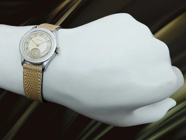 モバード クロノメーター スモールセコンド Cal.75 SS フラットベゼル ツートンダイヤル 手巻き CHRONOMETRE MOVADO [代行おまかせコース]