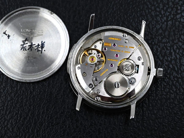 ロンジン LONGINES ラウンド 手巻き エレガントなホワイトアラビックダイアル Cal.6952 ゼロハック機能 良品