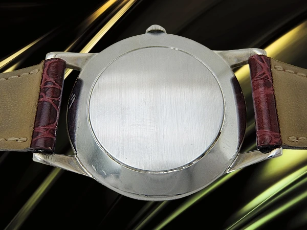 モバード センターセコンド 17石 Cal.7530 SS パティナダイヤル アンティーク 社外製レザー装着 手巻き MOVADO [代行おまかせコース]