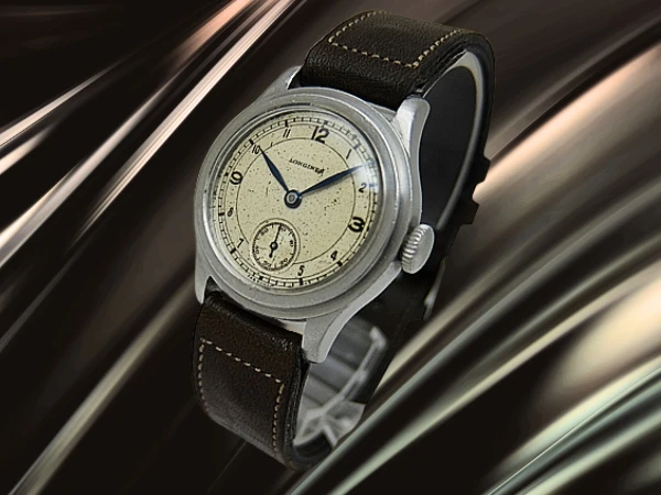 ロンジン トレタケ スモールセコンド  Cal.10.68Z SS ステップドベゼル パティナダイヤル 社外製レザー装着 ヴィンテージ 手巻き LONGINES Vintage Tre Tacche [代行おまかせコース]