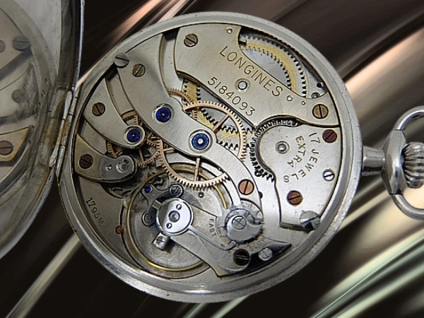 ロンジン 希少プラチナ 総重量45g 懐中時計 Cal.17.95M EXTRA 17石 最高級仕様  精工舎製SKSケース ホワイトダイヤル ブレゲ数字&針 LONGINES Vintage PLATINUM [代行おまかせコース]