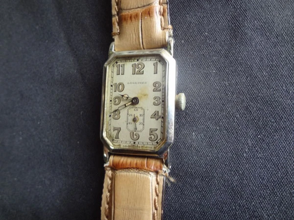 ロンジンレクタンギュラー 14Kホワイトゴールド Cal.9.47N 分解掃除済 証明書付属