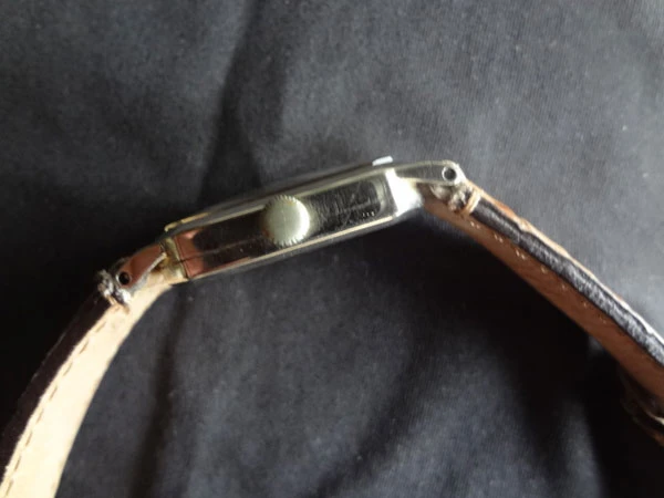 ロンジンレクタンギュラー 14Kホワイトゴールド Cal.9.47N 分解掃除済 証明書付属