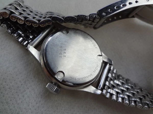 ロンジン スモールセコンド SSスクリューバックケース 分解掃除済 証明書付属