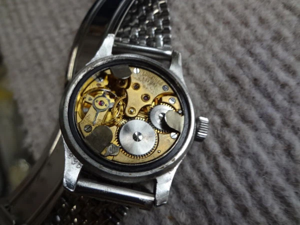 ロンジン スモールセコンド SSスクリューバックケース 分解掃除済 証明書付属