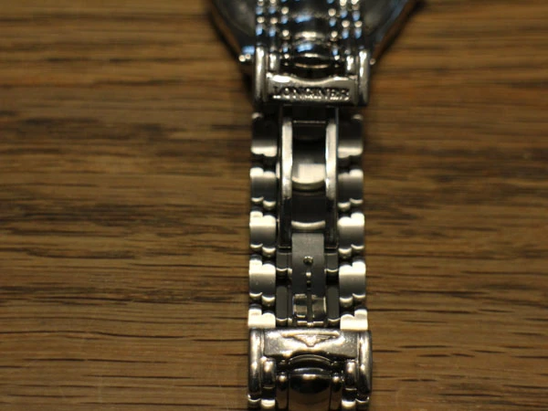 ロンジン ゴールデンウィング 自動巻 クロノメーター チャコールグレー シルバー文字盤 美品