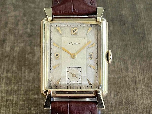 ルクルト LECOULTRE 10K GOLD FILLED ヴァシュロンコンスタンタン供給ムーブメントVXN刻印 Cal.438 レクタンギュラー MADE IN USA