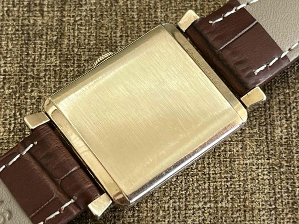 ルクルト LECOULTRE 10K GOLD FILLED ヴァシュロンコンスタンタン供給ムーブメントVXN刻印 Cal.438 レクタンギュラー MADE IN USA