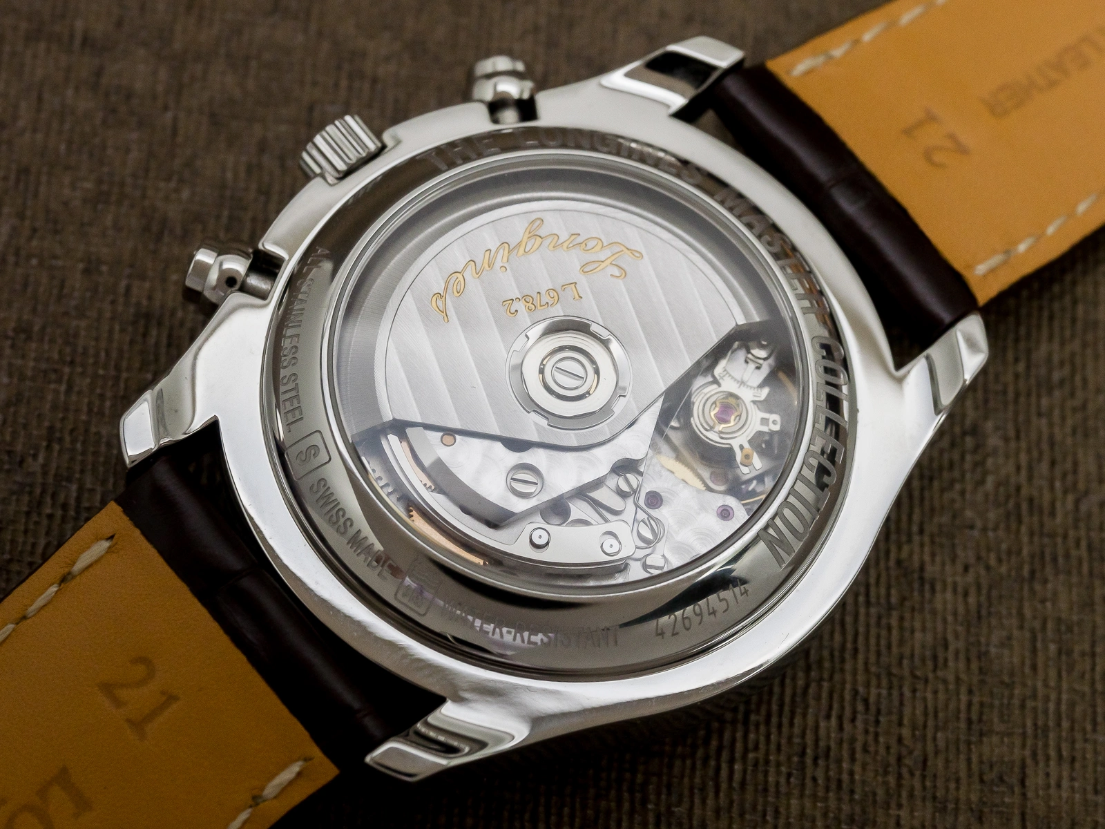 ロンジン マスターコレクション クロノグラフ ムーンフェイズ トリプルカレンダー BOX ギャランティ付き LONGINES Master Collection [ 代行おまかせコース ]