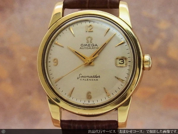 オメガ シーマスター カレンダー Ref.2849 Cal.503搭載 キャップゴールド オートマチック　OMEGA