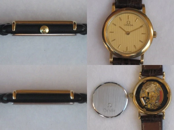 オメガ デビル レディース Cal.1450 Ref.591.0310 クオーツ おまけ付き OMEGA DEVILLE