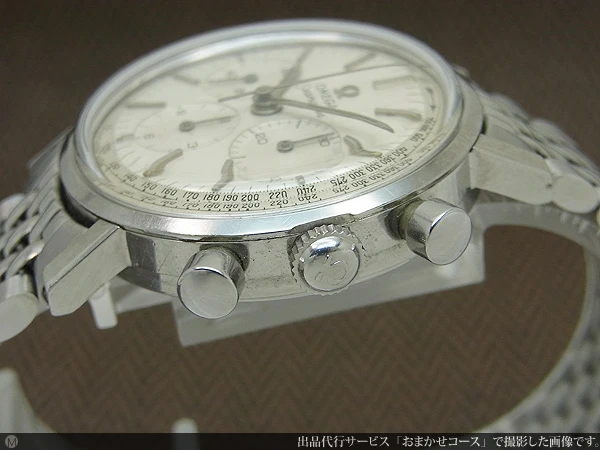 オメガ シーマスター 3reg.クロノグラフ Cal.321搭載 Ref.105.005-62 7連ジュビリーブレス 1960年代 手巻き [代行おまかせコース]