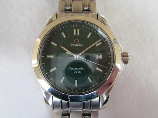 オメガ シーマスター ダイバー 120M グリーン文字盤 クオーツ Ref.2511.72 OMEGA SEAMASTER