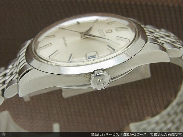 オメガ シーマスター Ref.166.010-67S.C. デイト Cal.565 シルバーダイヤル 7連ジュビリーブレス オートマチック OMEGA Seamaster [代行おまかせコース]