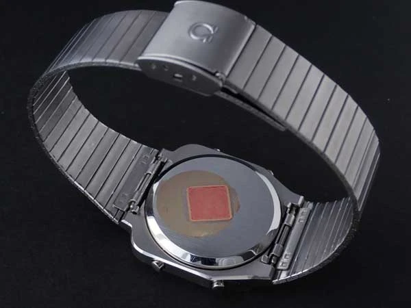 オメガ OMEGA メモマスター 裏シール付き 美品 希少な茶顔 ビッグΩロゴ MEMOMASTER