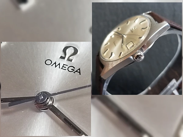 OMEGA オメガ ジュネーブ ref.136.041 cal.613 ラウンドケース サテン・ポリッシュ仕上げ メンズ