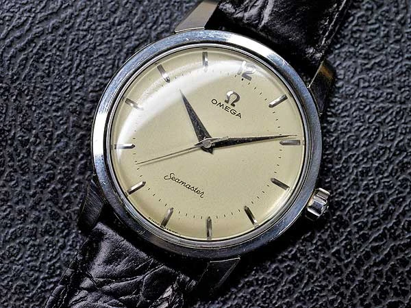 オメガ OMEGA シーマスター SEAMASTER Cal.420 手巻き シルバー系ダイアル