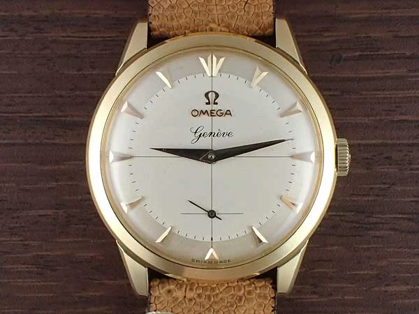 オメガ ジュネーヴ Omega Geneve 1958年製 Cal.267 18K金無垢