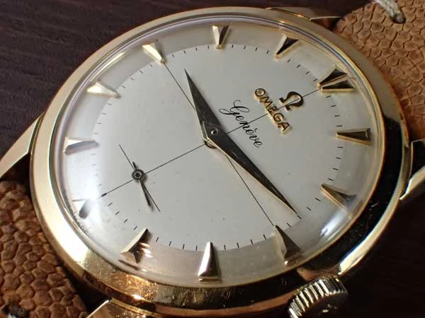 オメガ ジュネーヴ Omega Geneve 1958年製 Cal.267 18K金無垢