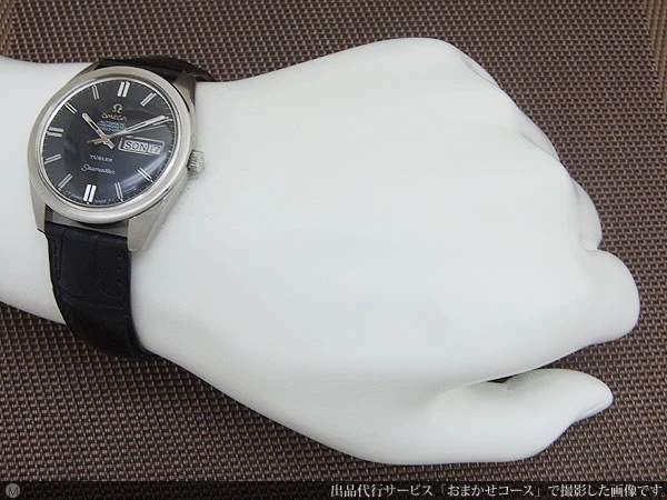 オメガ シーマスター クロノメーター Ref.168.023 Cal.751 SS ブラックダイヤル チューラー表記 オートマチック OMEGA Seamaster CHRONOMETER [代行おまかせコース]