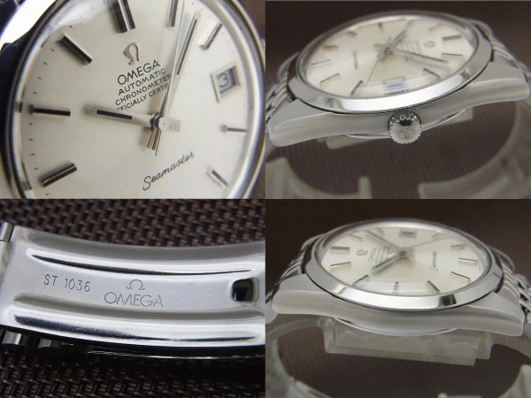 オメガ シーマスター クロノメーター  Ref.166.0061 Cal.1011 SS 7連ジュビリーブレス オートマチック OMEGA Seamaster CHRONOMETER [代行おまかせコース]