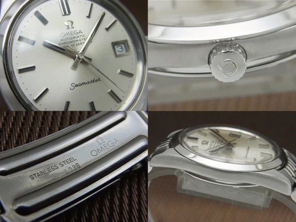 オメガ シーマスター クロノメーター Ref.166.0061 Cal.1011 SS 7連ジュビリーブレス オートマチック OMEGA Seamaster CHRONOMETER [代行おまかせコース]