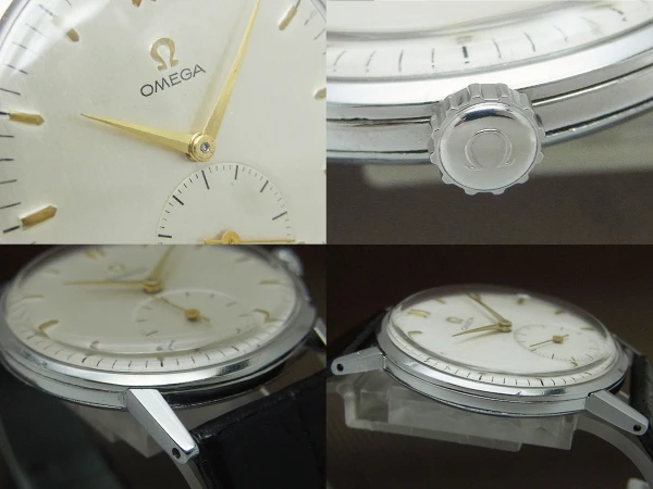 オメガ 30mmキャリバー Cal.265 スモールセコンド SS ビックケース 手巻き OMEGA [代行おまかせコース]