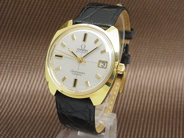 オメガ シーマスター コスミック Ref.166022-T00L105 金張り ワンピースケース オートマチック OMEGA Seamaster COSMIC [代行おまかせコース]