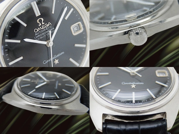 オメガ コンステレーション クロノメーター Ref.ST168.0017 Cal.564 SS Cラインケース ブラックダイヤル オートマチック OMEGA Constellation [代行おまかせコース]