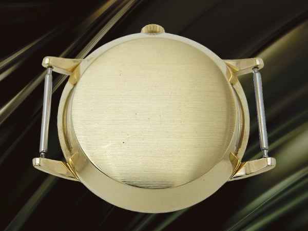 オメガ ハーフローター式オートマチック Ref.G651 Wadsworth社製 重量28g 14K GOLD Cal.351 シルバーダイヤル 社外引き通しベルト OMEGA [代行おまかせコース]