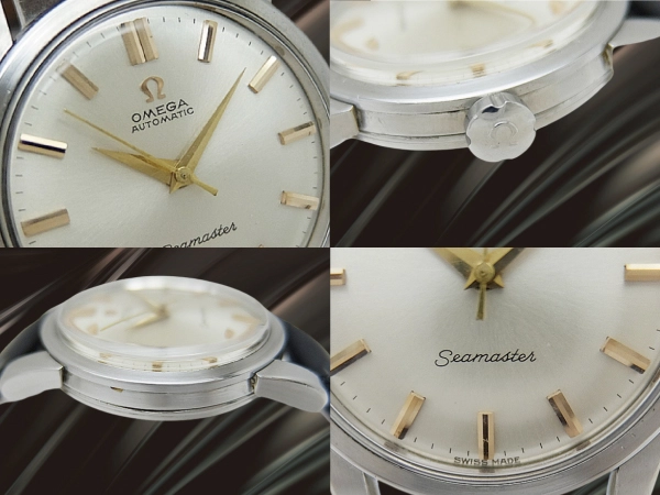 オメガ シーマスター Ref.2846 5SC Cal.352 SS シルバーダイヤル ベルト仕様 ハーフローター式オートマチック OMEGA Seamaster [代行おまかせコース]