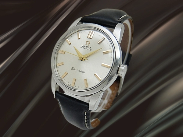オメガ シーマスター Ref.2846 5SC Cal.352 SS シルバーダイヤル ベルト仕様 ハーフローター式オートマチック OMEGA Seamaster [代行おまかせコース]