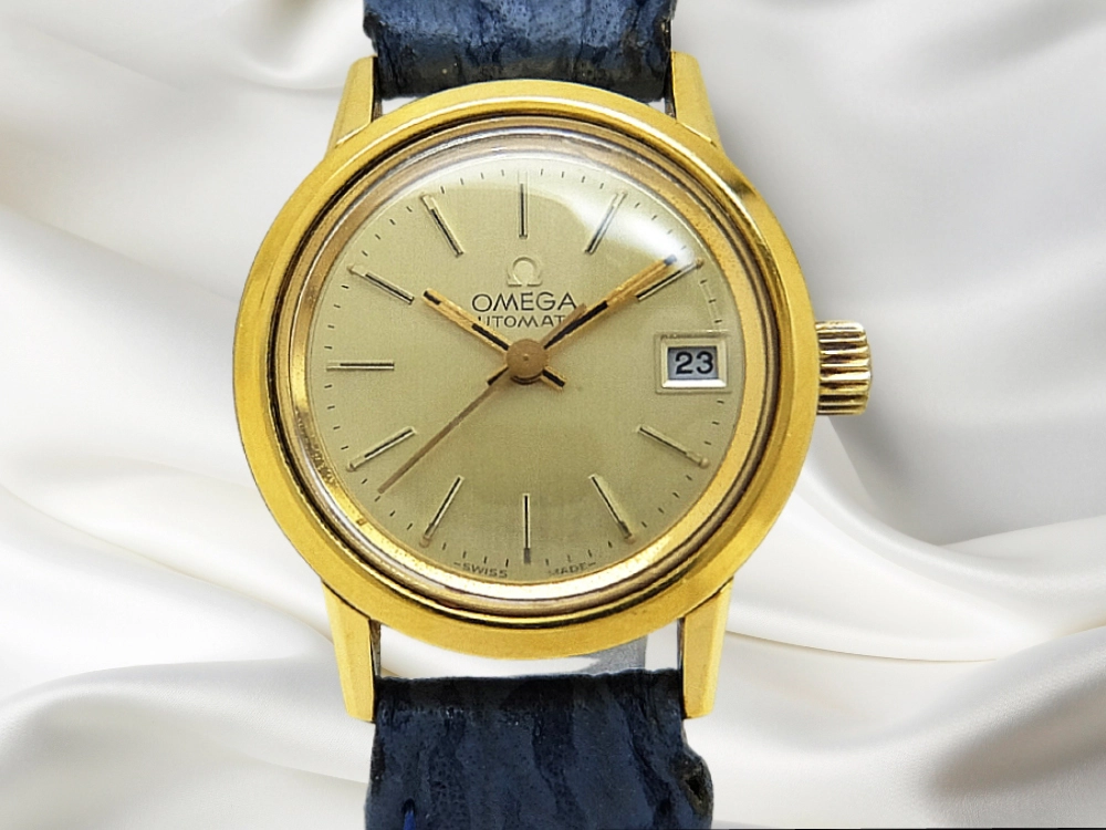 オメガ レディース Ref.MD566.0083 Cal.684 GP/SS ゴールドダイヤル オートマチック OMEGA [代行おまかせコース]