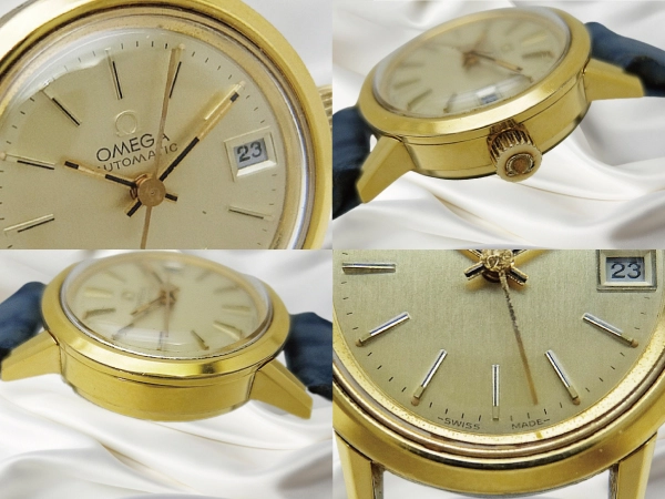オメガ レディース Ref.MD566.0083 Cal.684 GP/SS ゴールドダイヤル オートマチック OMEGA [代行おまかせコース]