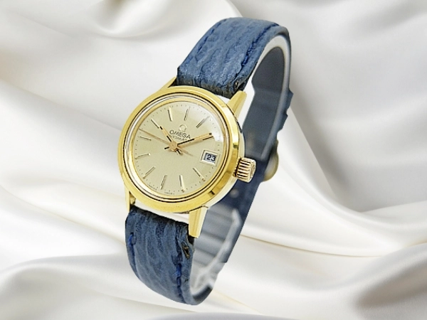 オメガ レディース Ref.MD566.0083 Cal.684 GP/SS ゴールドダイヤル オートマチック OMEGA [代行おまかせコース]