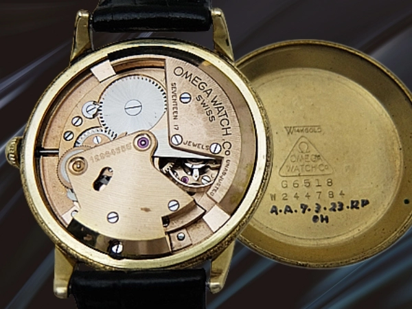 オメガ バンパー式ハーフローター オートマチック Ref.G6518 Wadsworth社製 重 量28g 14K GOLD Cal.351 ツートンダイヤル  OMEGA × Wadsworth [代行おまかせ コース]