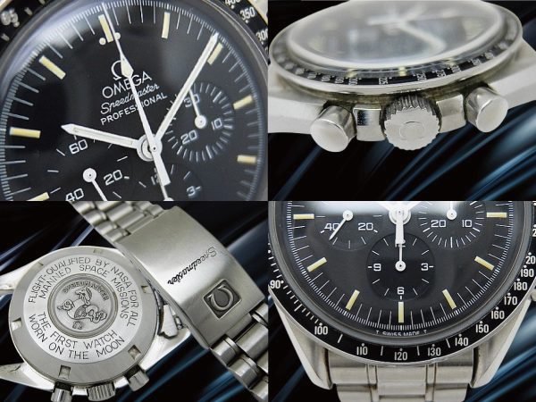 オメガ スピードマスター プロフェッショナル 5thモデル Ref.ST 145.022 Cal.861 SS ブラックダイヤル ブレスレット仕様 手巻き クロノグラフ BOX付属 OMEGA Speedmaster Professional 5th Generation [代行おまかせコース]