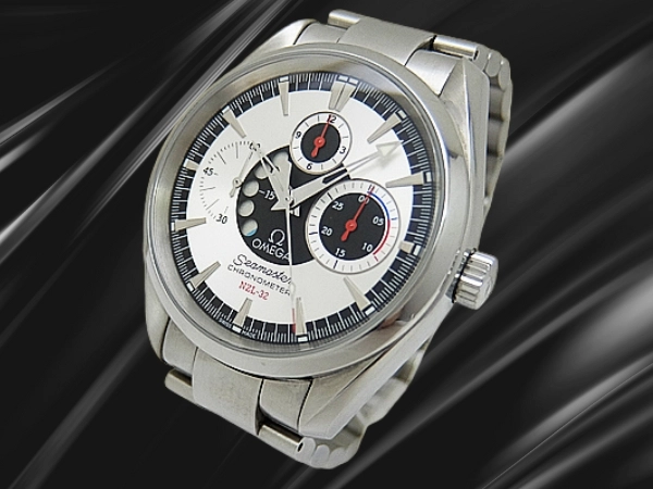 オメガ シーマスター アクアテラ クロノグラフ NZL-32 Ref. 2513.30.00 Cal.3602 シルバーダイヤル ブレス装着 オートマ チック OMEGA Seamaster Aqua Terra Automatic NZL-32 Chronograph [代行おまかせコース]