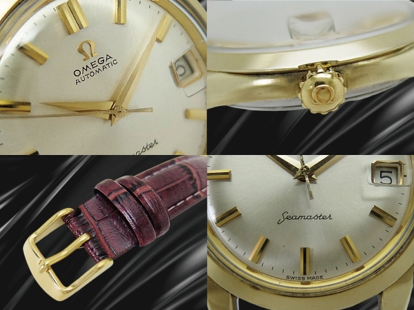 オメガ シーマスター デイト Ref.14763-62 Cal.562 GF/SS シルバーダイヤル オートマチック OMEGA Seamaster [代行おまかせコース]