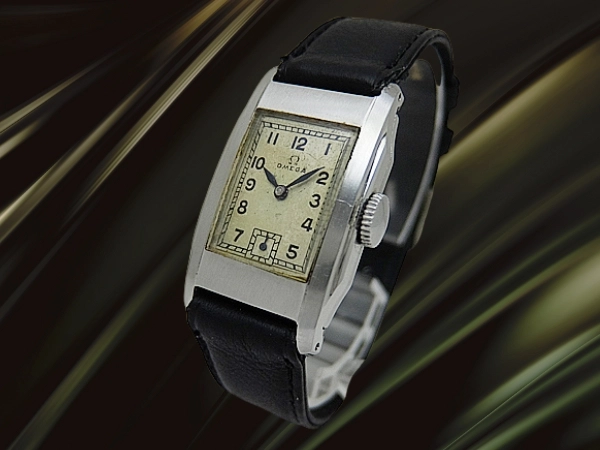 オメガ レクタンギュラー Cal.T17 SS アールデコ エイジングダイヤル  手巻き OMEGA [代行おまかせコース]