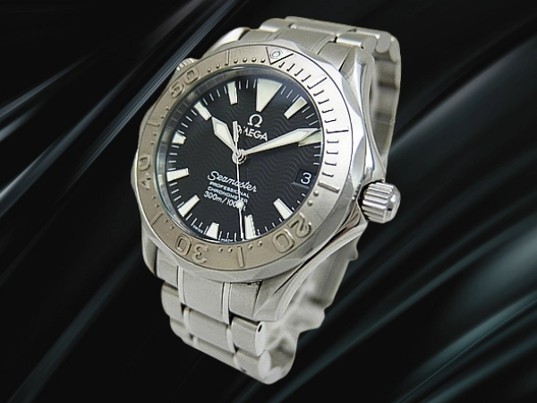 オメガ シーマスター 300m プロフェッショナル クロノメーター Ref.168.1643 Cal.1120 SS 黒波模様ダイヤル ブレス装着 オートマチック OMEGA Seamaster PROFESSIONAL CHRONOMETER [代行おまかせコース]