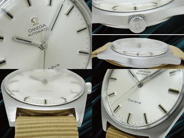 オメガ ジュネーブ Ref.165.041 Cal.552 SS シルバーダイヤル 引き通しベルト装着 オートマチック OMEGA Geneve [代行おまかせコース]