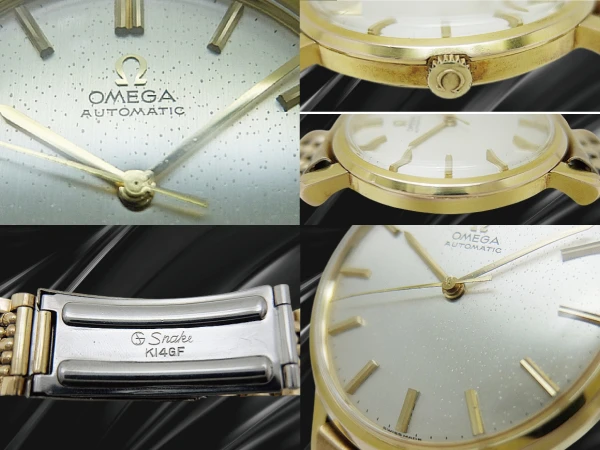 オメガ オートマチック Ref.161.003 Cal.552 金張りEPSA社製ケース シルバーダイヤル 社外製7連ライスブレス装着 OMEGA [代行おまかせコース]