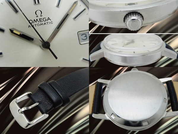 オメガ ジュネーブ Ref.166.0163 Cal.1012 SS シルバーダイヤル 社外製ベルト装着 オートマチック 2023年OH済 時計店修理明細付属 OMEGA Geneve [代行おまかせコース]