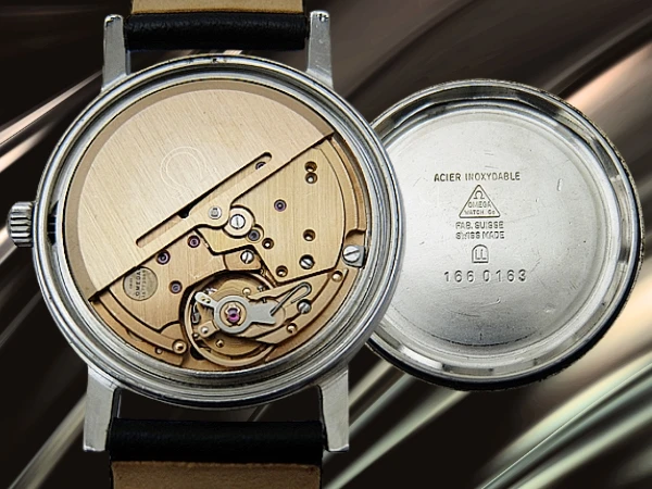 オメガ ジュネーブ Ref.166.0163 Cal.1012 SS シルバーダイヤル 社外製ベルト装着 オートマチック 2023年OH済 時計店修理明細付属 OMEGA Geneve [代行おまかせコース]