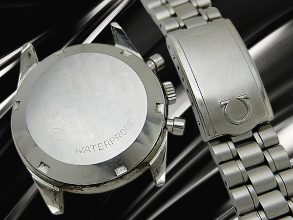 オメガ デビル クロノグラフ Ref.145.017 Cal.860 SS シルバーダイヤル Ω3連ブレス装着 手巻き OMEGA DE VILL CHRONOGRAPH [代行おまかせコース]